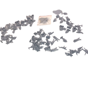 Large Lot of 1/72 Scale Airfix WWII Infantry Over 75 Plastic Soldiers